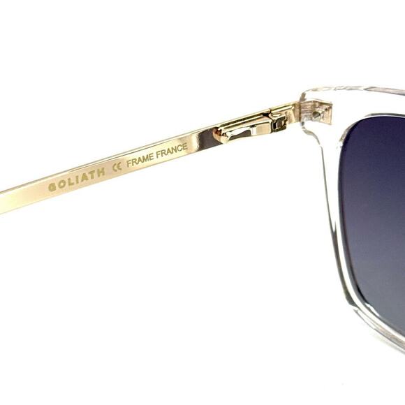 NEW!!! GOLIATH Sunglasses GOLXXXII Clear Authentic - Picture 8 of 11